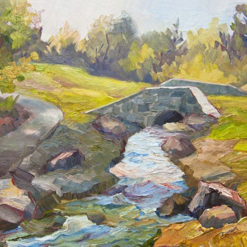 Image of painting Rood Park Bridge