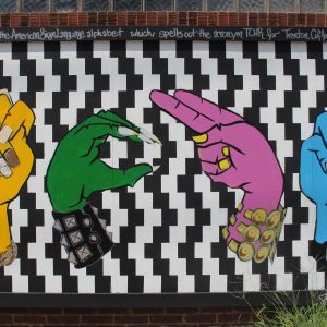 TCHR Mini Mural by Sophie "Roospy" Ban