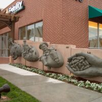 Image of public art sculpture by Scott Donahue in Sunnyvale, CA