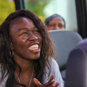 BH+A Black Santa Monica Bus Tour, January 2020. Photo by Halline Overby