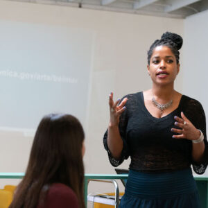 BH+A April Banks Community Tea, February 2020. Photo by Leroy Hamilton