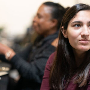 BH+A April Banks Community Tea, February 2020. Photo by Leroy Hamilton