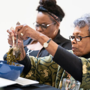 BH+A April Banks Community Tea, February 2020. Photo by Leroy Hamilton