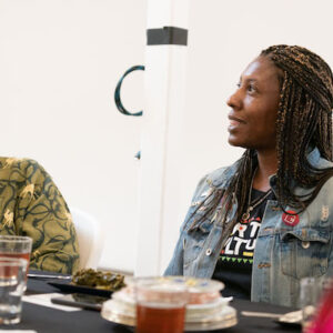 BH+A April Banks Community Tea, February 2020. Photo by Leroy Hamilton