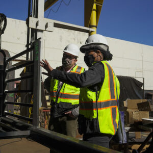 Plas-Tal steel visit. Photo by Halline Overby